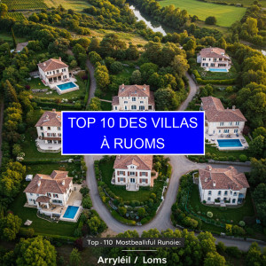Top 3 des Villas à Ruoms